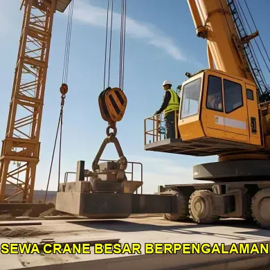 sewa crane besar berpengalaman